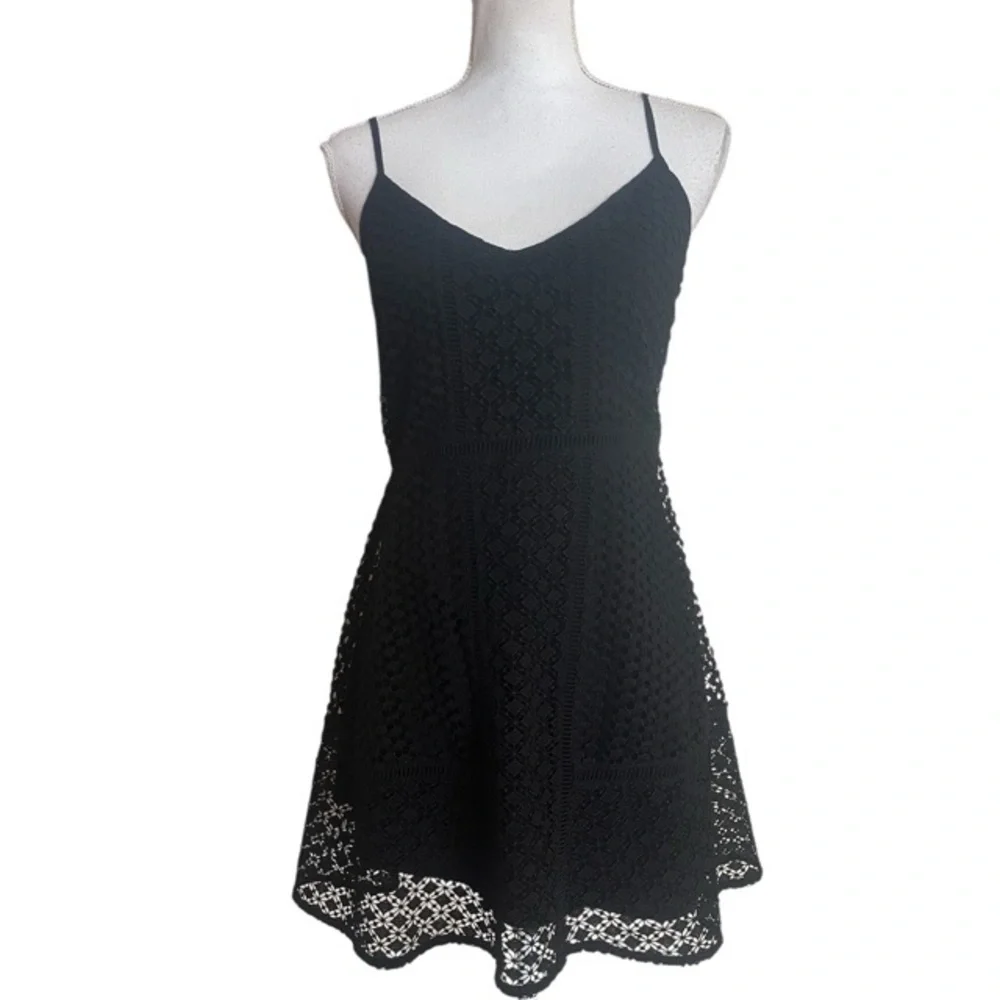 crochet lace skater dress Crochet Lace Skater Dress